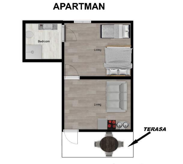 Apartments Beho Ulcinj Eksteriør billede